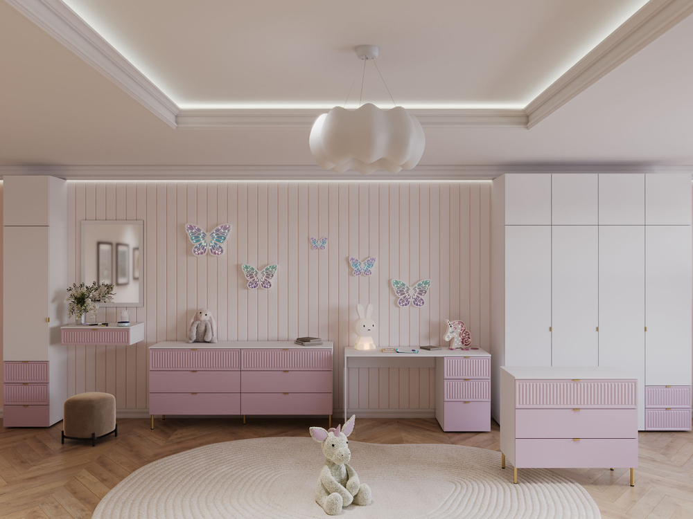 Антресоль для шкафа Спарут, белая 79-676.1