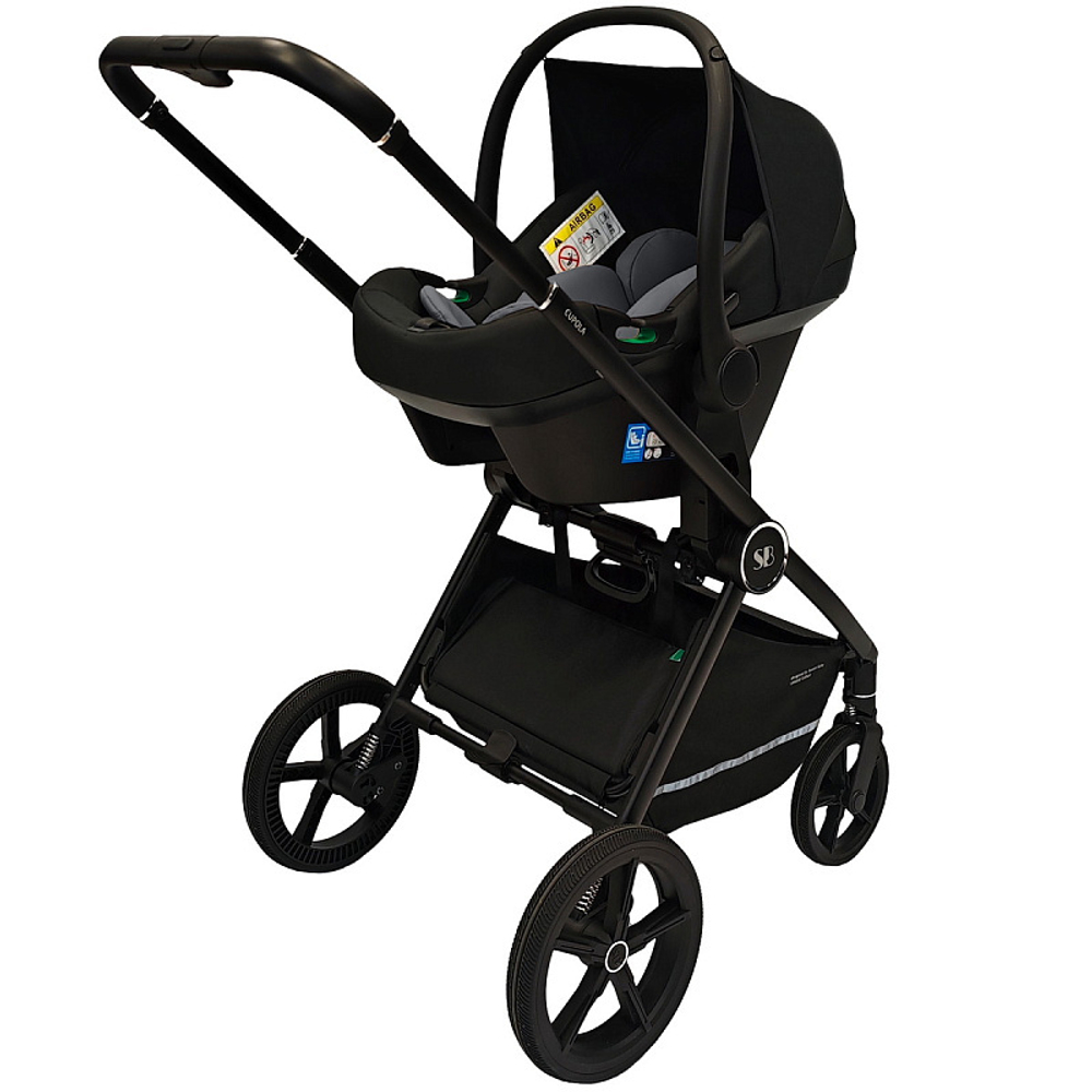 Детская коляска Sweet Baby Cupola New 3 в 1 Slate Grey