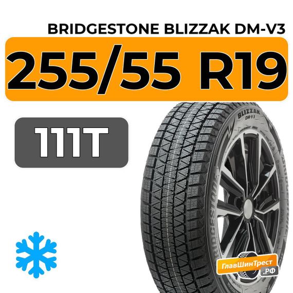Bridgestone Blizzak DM-V3 255/55 R19 111T XL