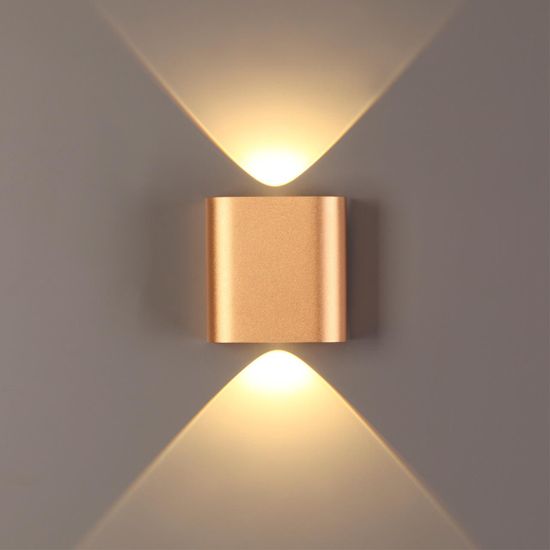 4212/2WL HIGHTECH ODL21 363 золот/металл Настен.светильник IP20 LED 2W 241Лм 3000K MAGNUM