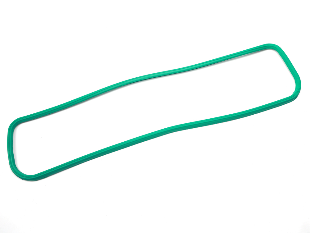 Прокладка клапанной крышки ЯМЗ 238 резина зелёная МБС (Балаково)