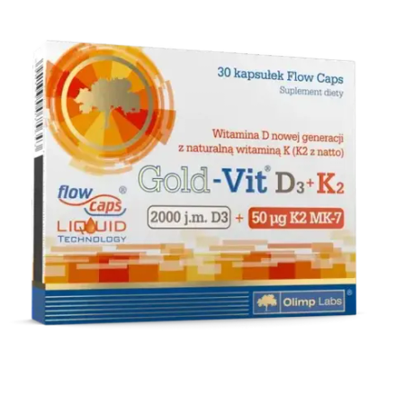 Olimp Gold-Vit D3+K2 - 30 капсул