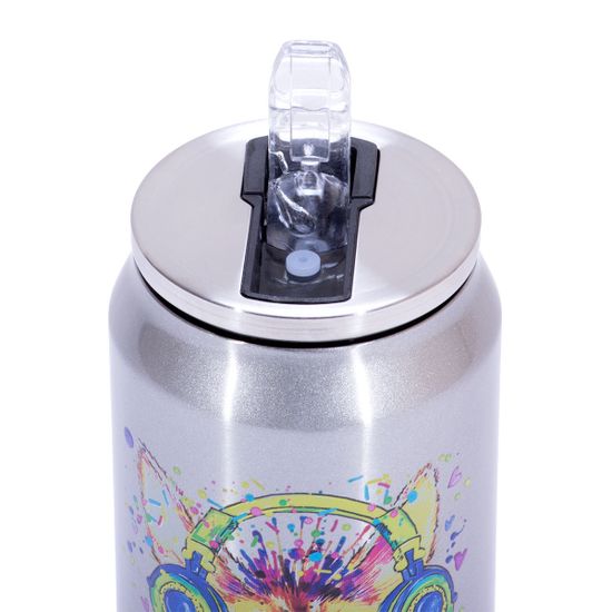 Термобанка 330мл. из нержавеющей стали Kamille KM-2213