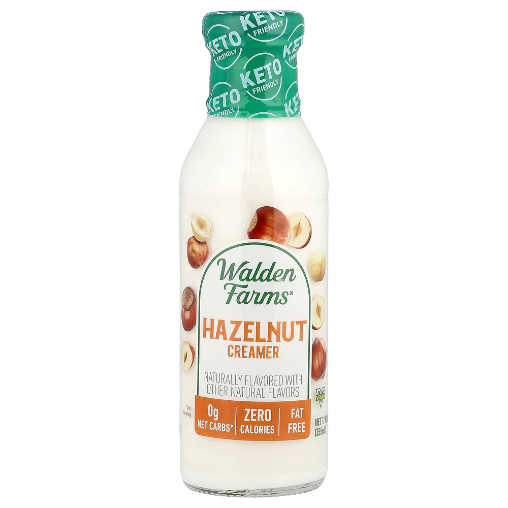 Walden Farms, Кофейные сливки, фундук, 355 мл (12 жидк. унц.)