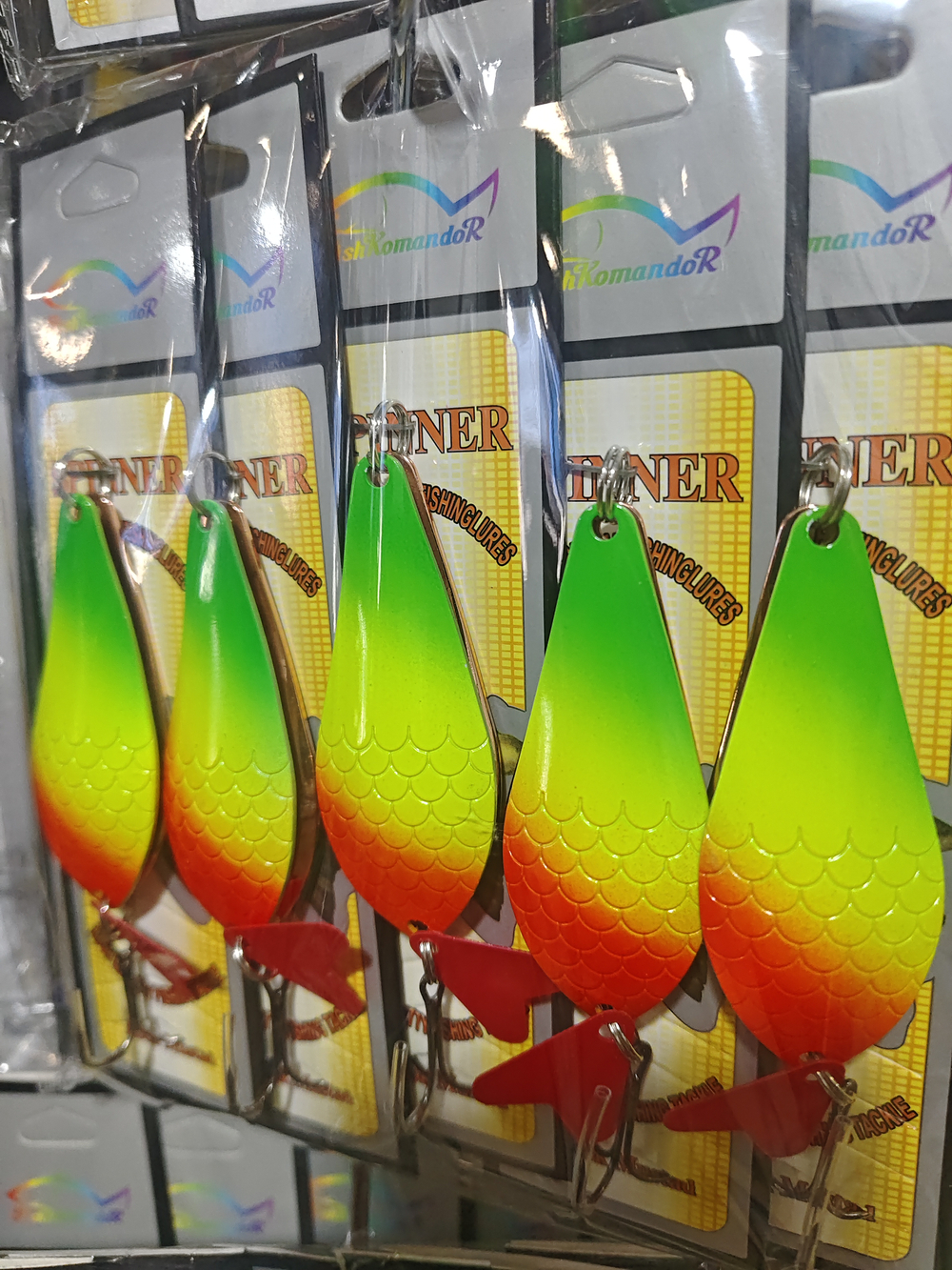 блесна двойная komandor 21Г 5штук