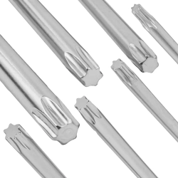 Набор ключей TORX Г-образных длинных 7пр. JCB JCB-5071L