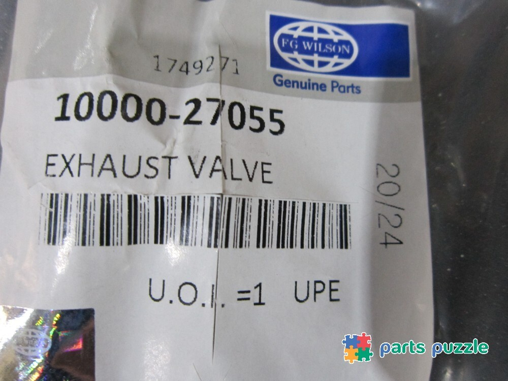 Клапан выпускной / EXHAUST VALVE АРТ: 10000-27055