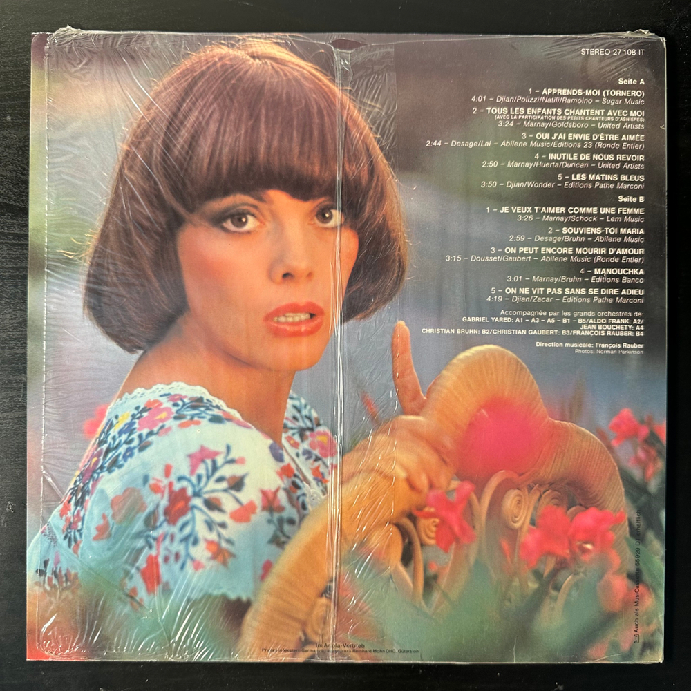 Mireille Mathieu - Mireille Mathieu (Германия 1976г.)