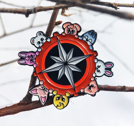 Значок SKZOO - [Compass for Stay]