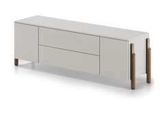 Тумба Basic 2 двери 2 ящика ширина 170 см (дымка)