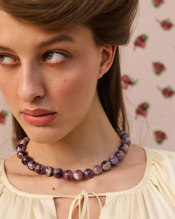 Бусы из аметиста