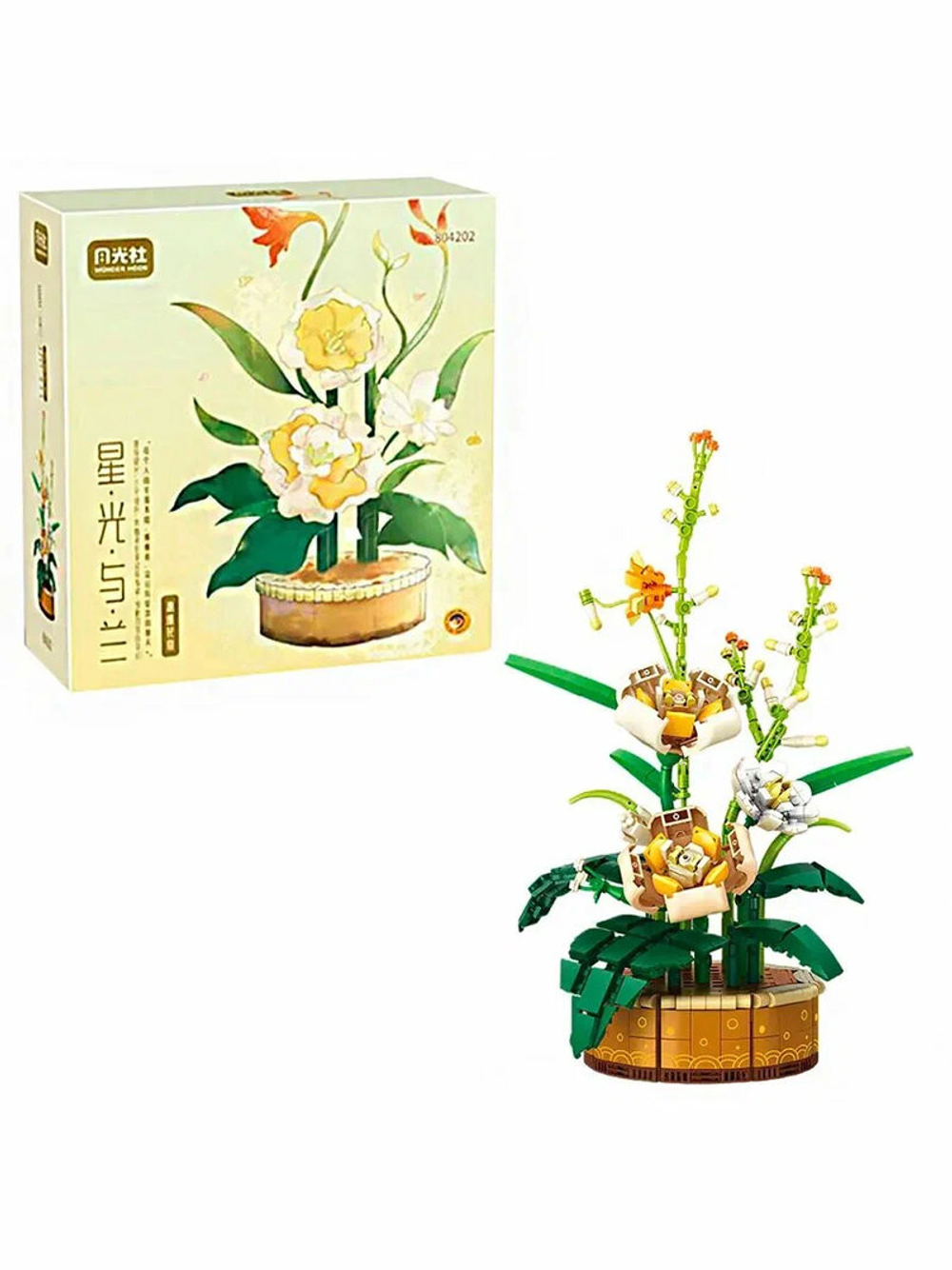 Конструктор Цветы "Бонсай" 953 дет.