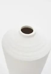 Нефертити (белая) Ваза Керамическая 16х16х29см