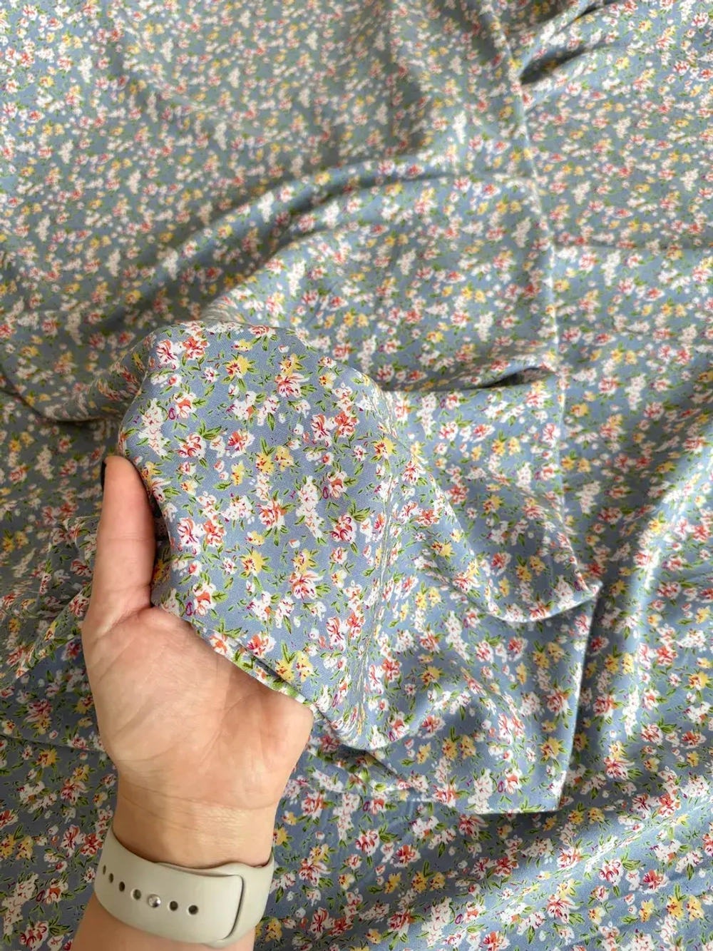 Ткань штапель для шитья 1,5м плательная вискоза