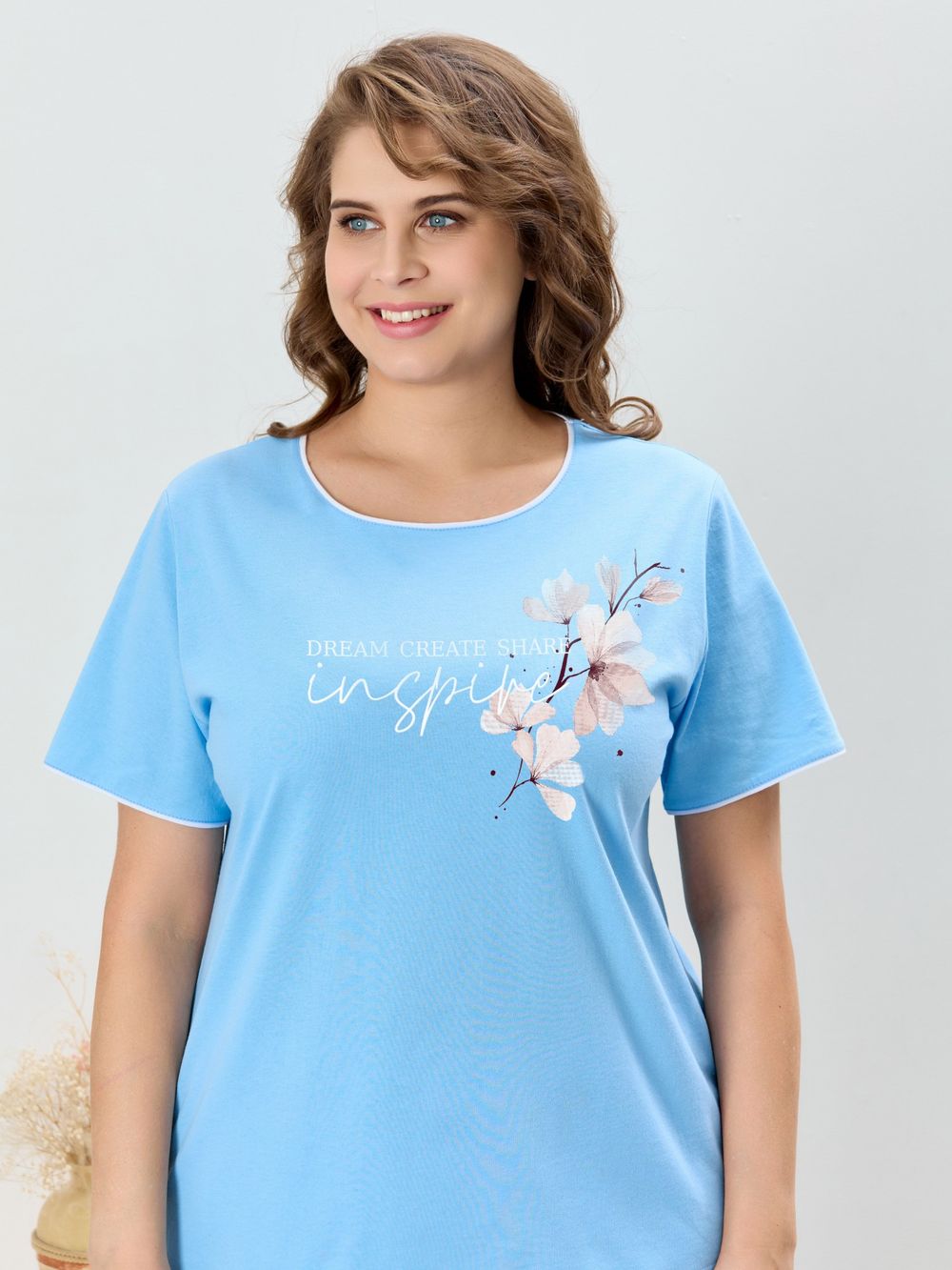 Пижама Узор-2 Виотекс ГОЛУБОЙ