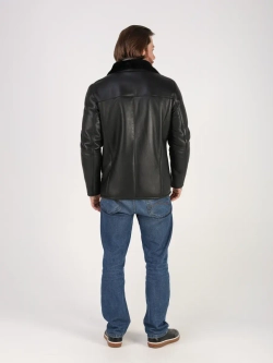 Дубленка зимняя натуральная куртка косуха