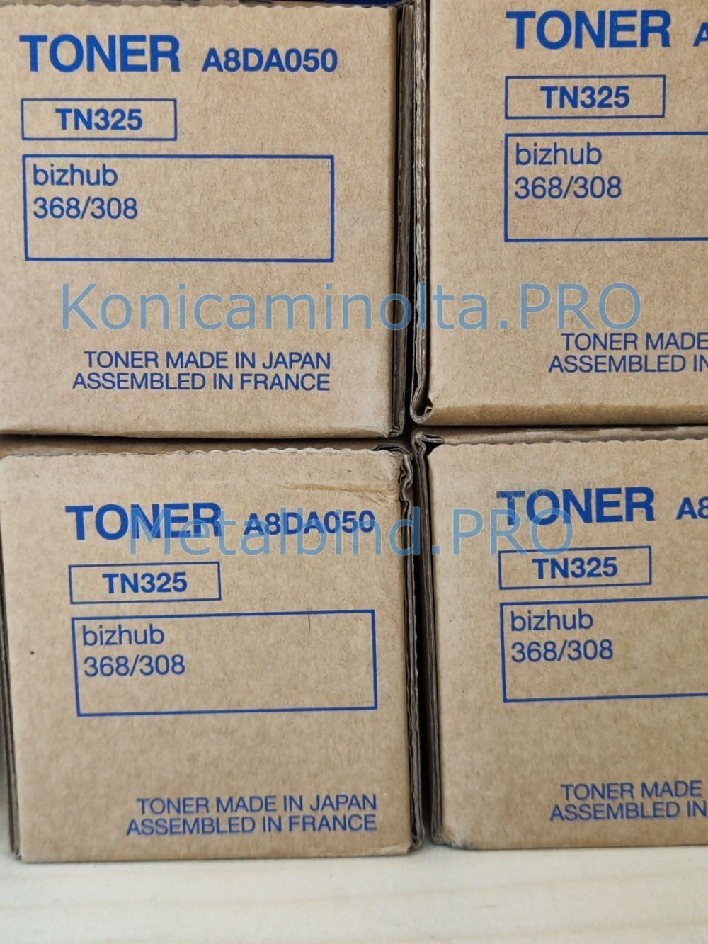 Тонер TN-325K Konica Minolta оригинальный черный A8DA050