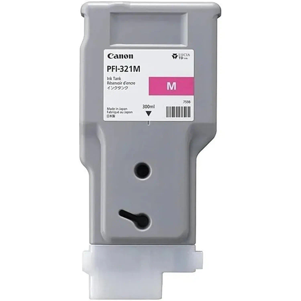 Картридж струйный Canon PFI-321M (6269C001) для TM-250/пурп/300мл