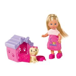 Kukla  Simba Evi ev köpək ilə 12 sm