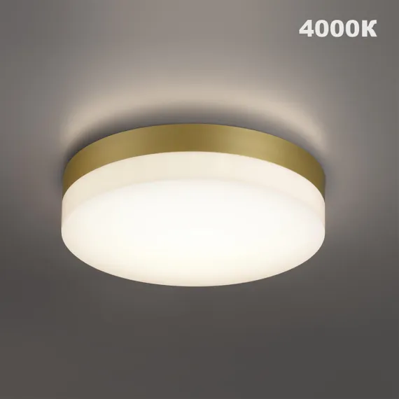 359732 STREET NT25 780 золото матовое Светильник ландшафтный с переключ. цв. температуры и мощности IP65 LED 12/15/18W 180-265V 2700К\3200К\4000К OPAL