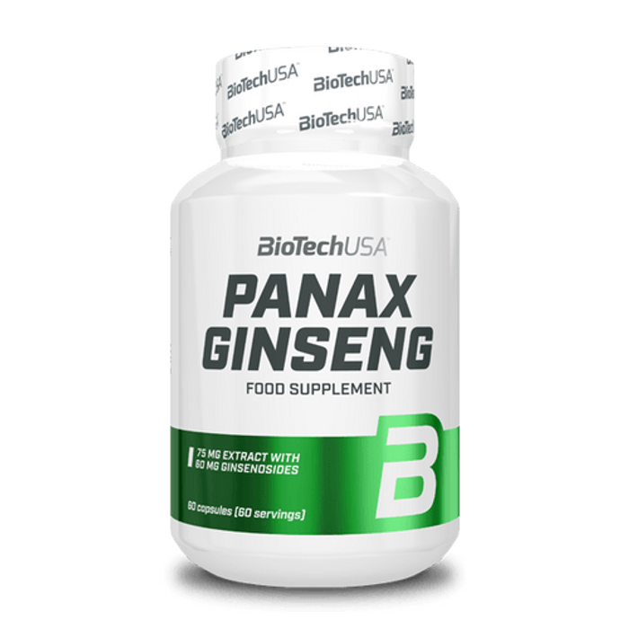 Корейский женьшень, Panax Ginseng, BioTechUSA, 60 капсул