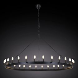 Citilux Смитсон CL470130 Люстра замковая подвесная Чёрная