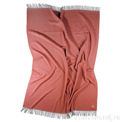 Плед шерстяной 135x190 Zoeppritz Evolution коричневый Германия