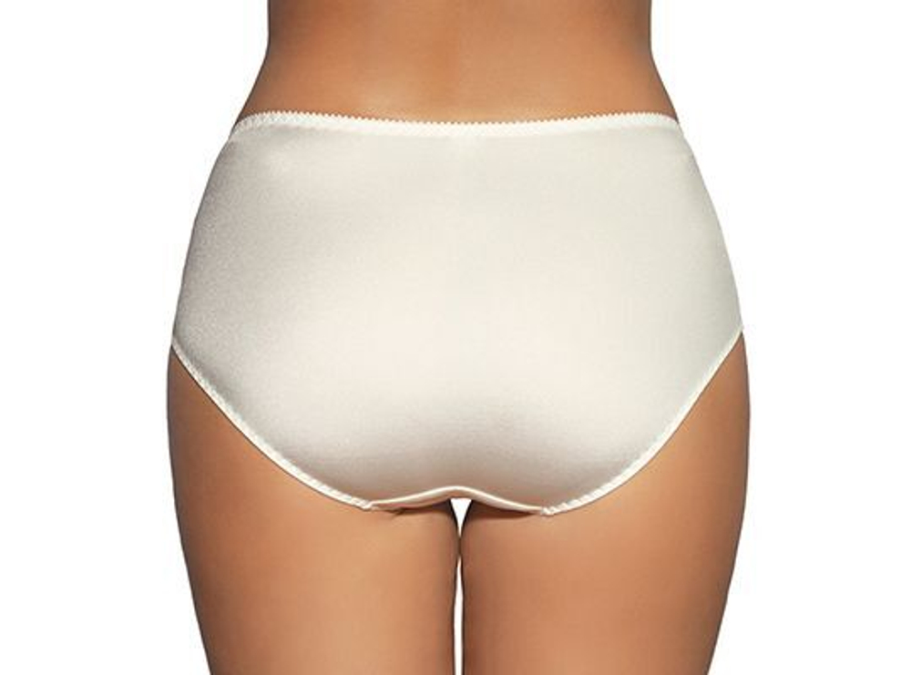 Высокие трусики-слипы Vintage (Размер: 42) (Цвет: молочный)