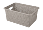 Корзина для хранения универсальная серый «Wenge» 15л, 39,8*27,3*17,2 см