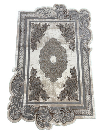 Ковер Safir 00856C Gray/Brown Нестандартная