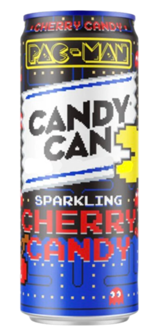 Газированный напиток Candy Can Pac-Man со вкусом вишневых конфет
