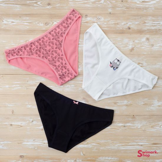 Трусики женские DOMINANT 35000-344, BIKINI, 3 шт. в уп.