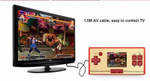 Игровая Консоль RS-20A 120 Игр 8Bit (красный)
