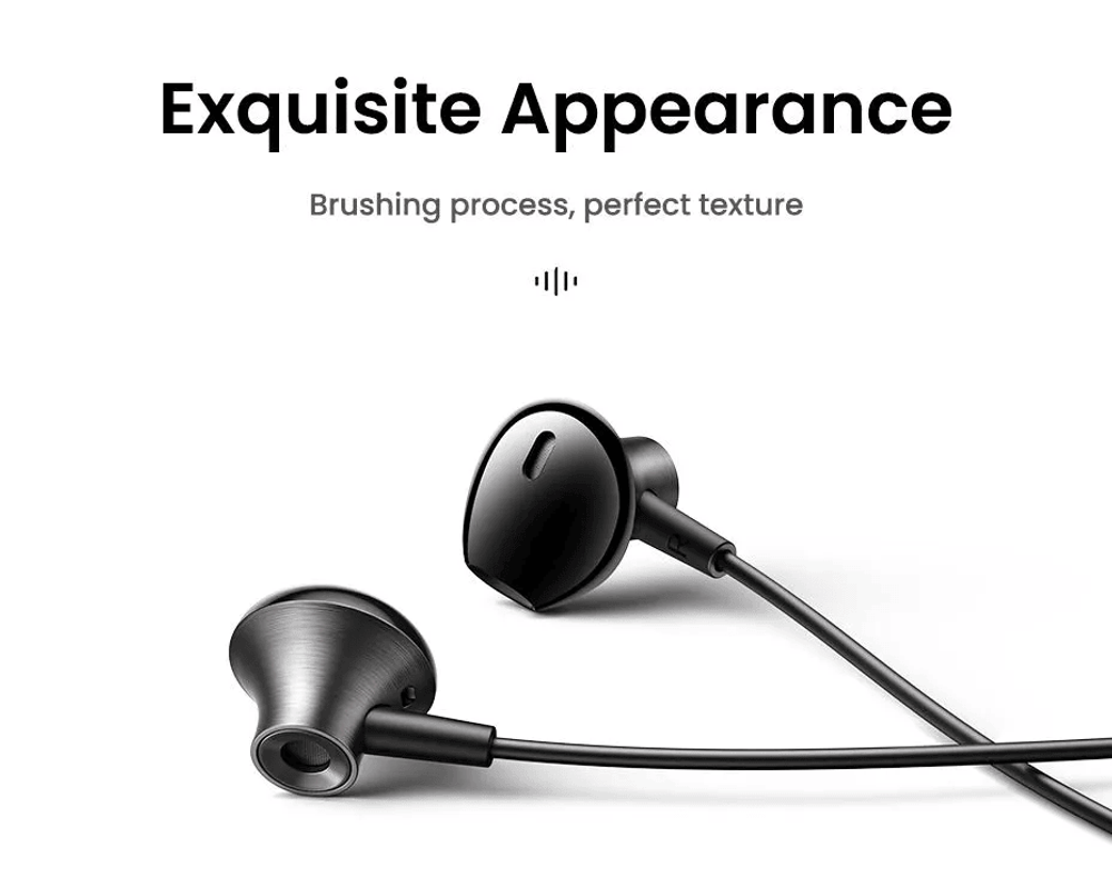 Проводные наушники UGREEN EP106 (35756) Wired Earphones Type-C. Цвет: черный