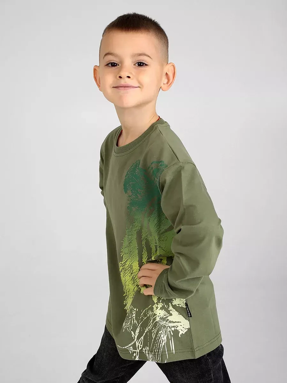 Лонгслив для мальчика на осень