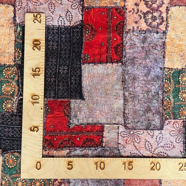 БАБУШКИНО ОДЕЯЛО, ИМИТАЦИЯ ПЭЧВОРКА, 100% хлопок 5