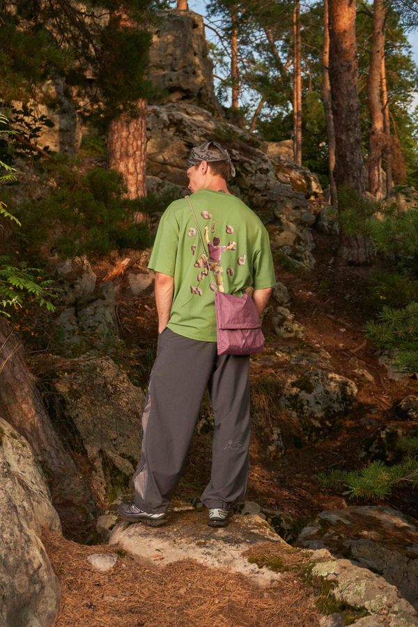 Брюки Hikercore Light Grey Purple - фото 3