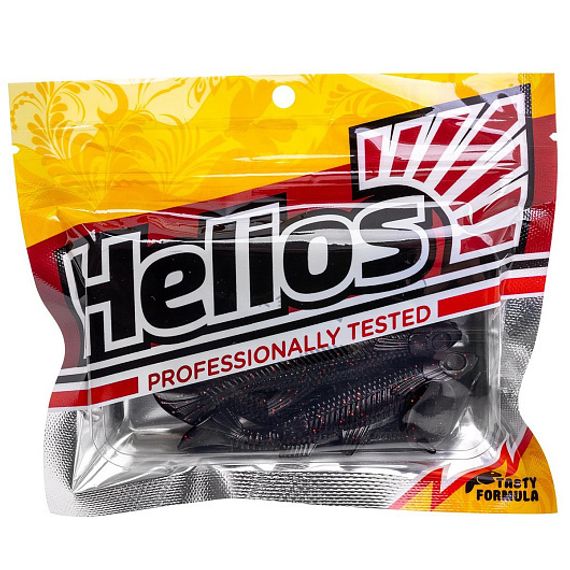 Виброхвост Nelma 3,15&#39;/8 см Dark Star 6шт. (HS-26-047) Helios