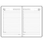 Ежедневник недатированный Brauberg Офисный А6 128 л. обложка твердая с резинкой