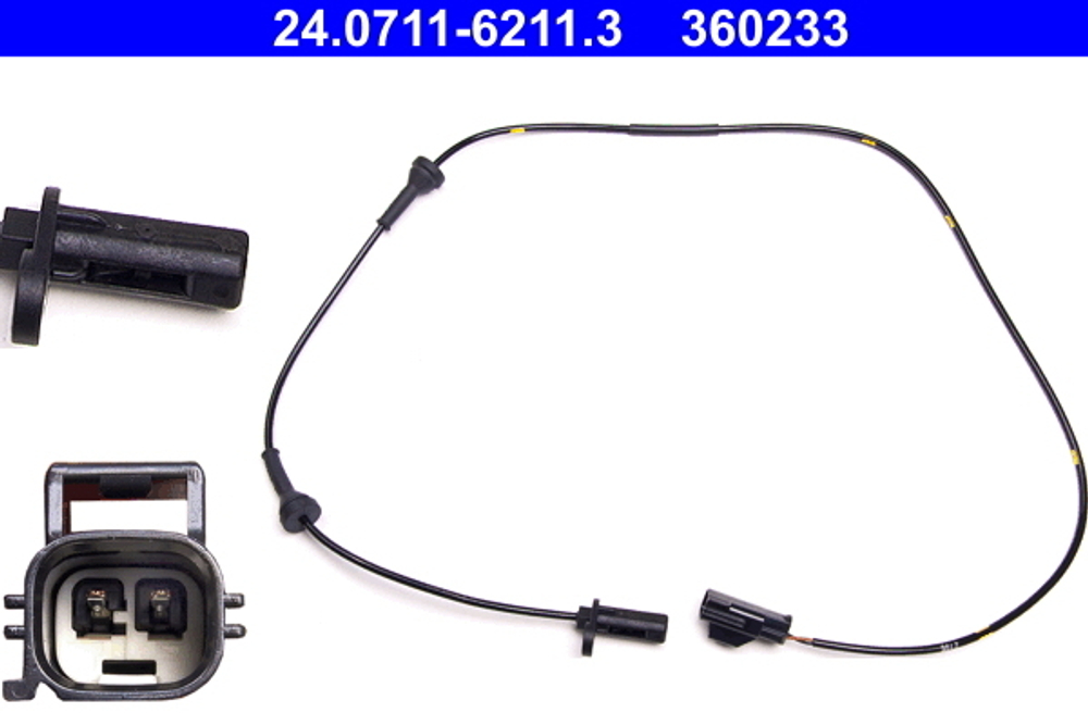 ATE - 24071162113-ATE - Sensor, wheel speed