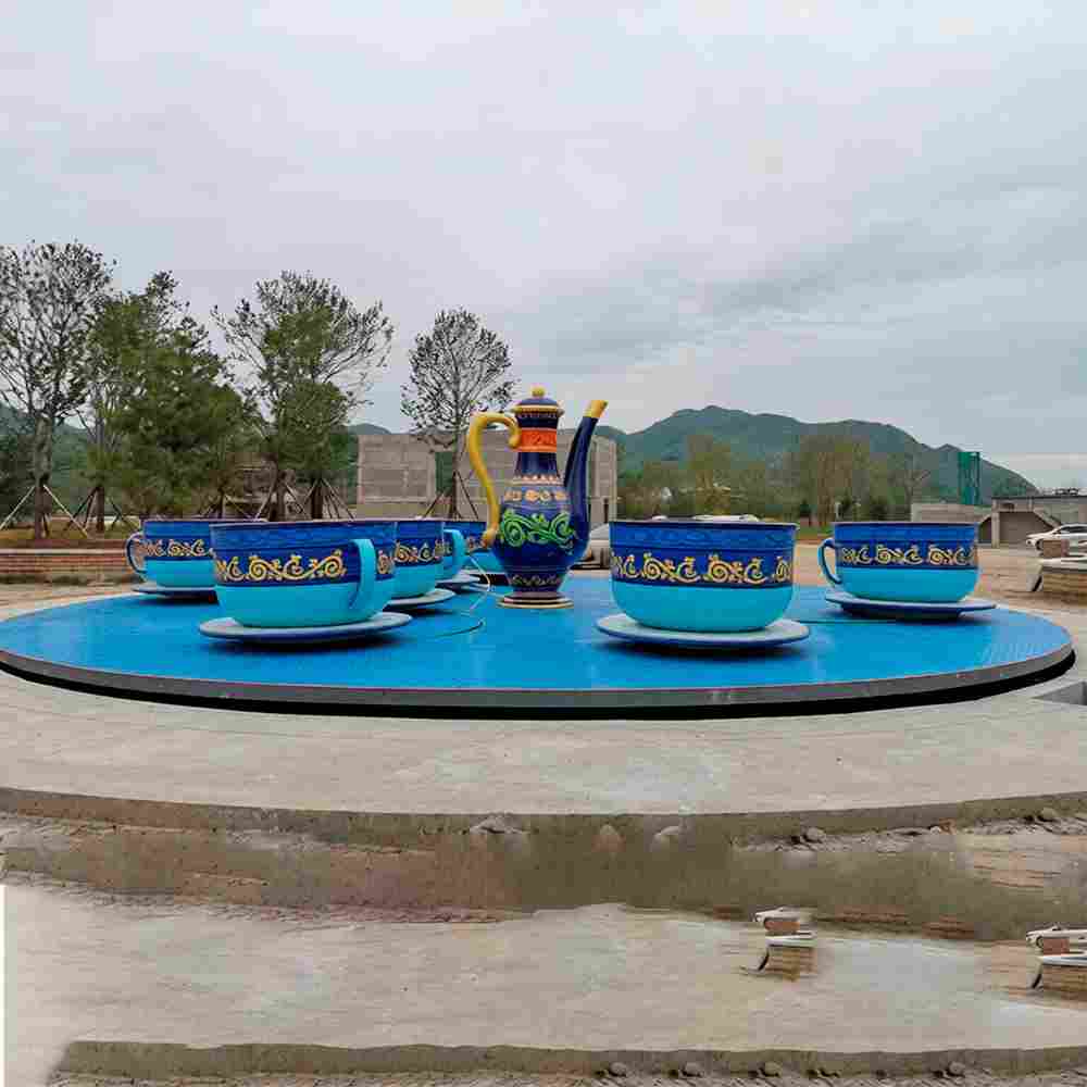 Карусель чашки «Восточная сказка» 6 чашек, 12 мест,  6×6×3 м