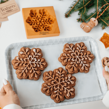 Пряничная форма Снежинка большая