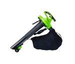 Аккумуляторный воздуходув пылесос Greenworks GD40BVK8, (2406907UH) ,40v, АКБ 8 А·ч и ЗУ