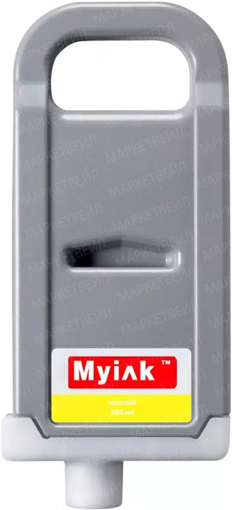 Картридж MyInk, аналог CANON PFI-1700Y для IPF PRO 2000/4000/4000S/6000S Yellow (700ml, Pigment)