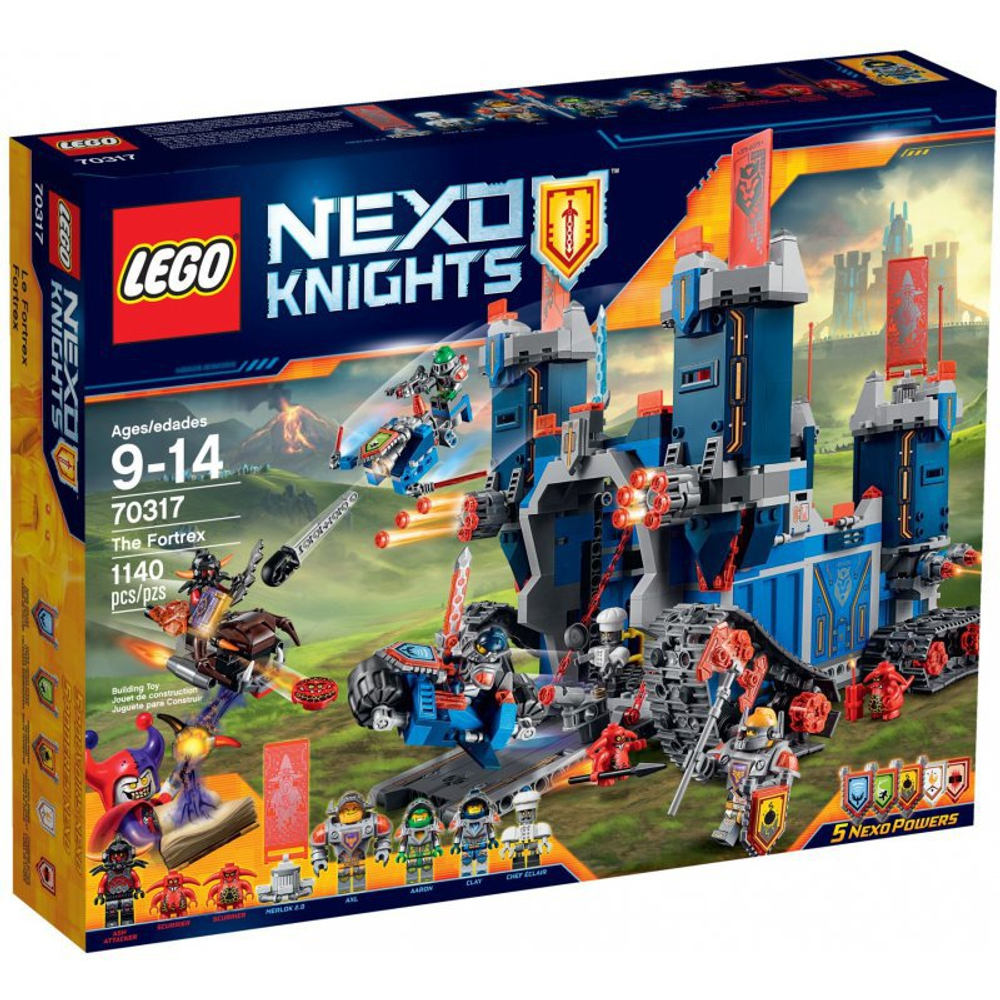 LEGO Nexo Knights: Фортрекс - мобильная крепость 70317 — The Fortrex — Лего Нексо Рыцари