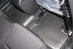 Коврики в салон подходит для MAZDA 3 (II, II Рестайлинг), 2009-2013, 4 шт. (полиуретан) Element.NLC.33.17.210K