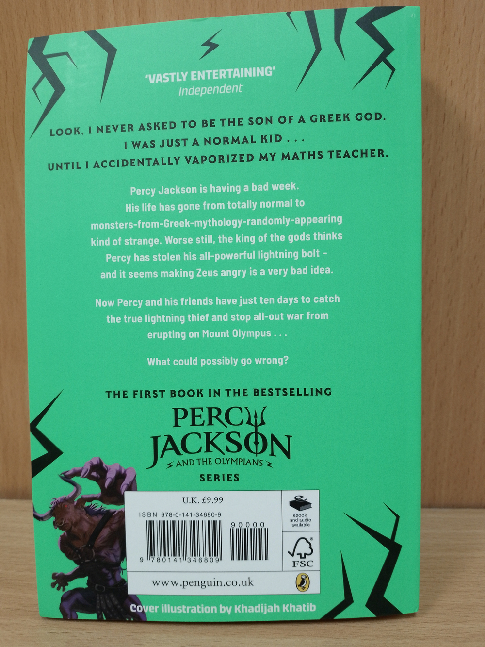 Percy Jackson and the Lightning Thief (Book 1)