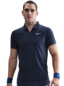 Теннисное поло Nike Court Dri-Fit Advantage Slam - midnight navy/midnight navy