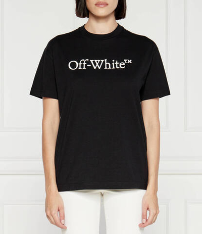 Футболка BOOKISH OFF-WHITE - черный(OWAA089C 99JER003)