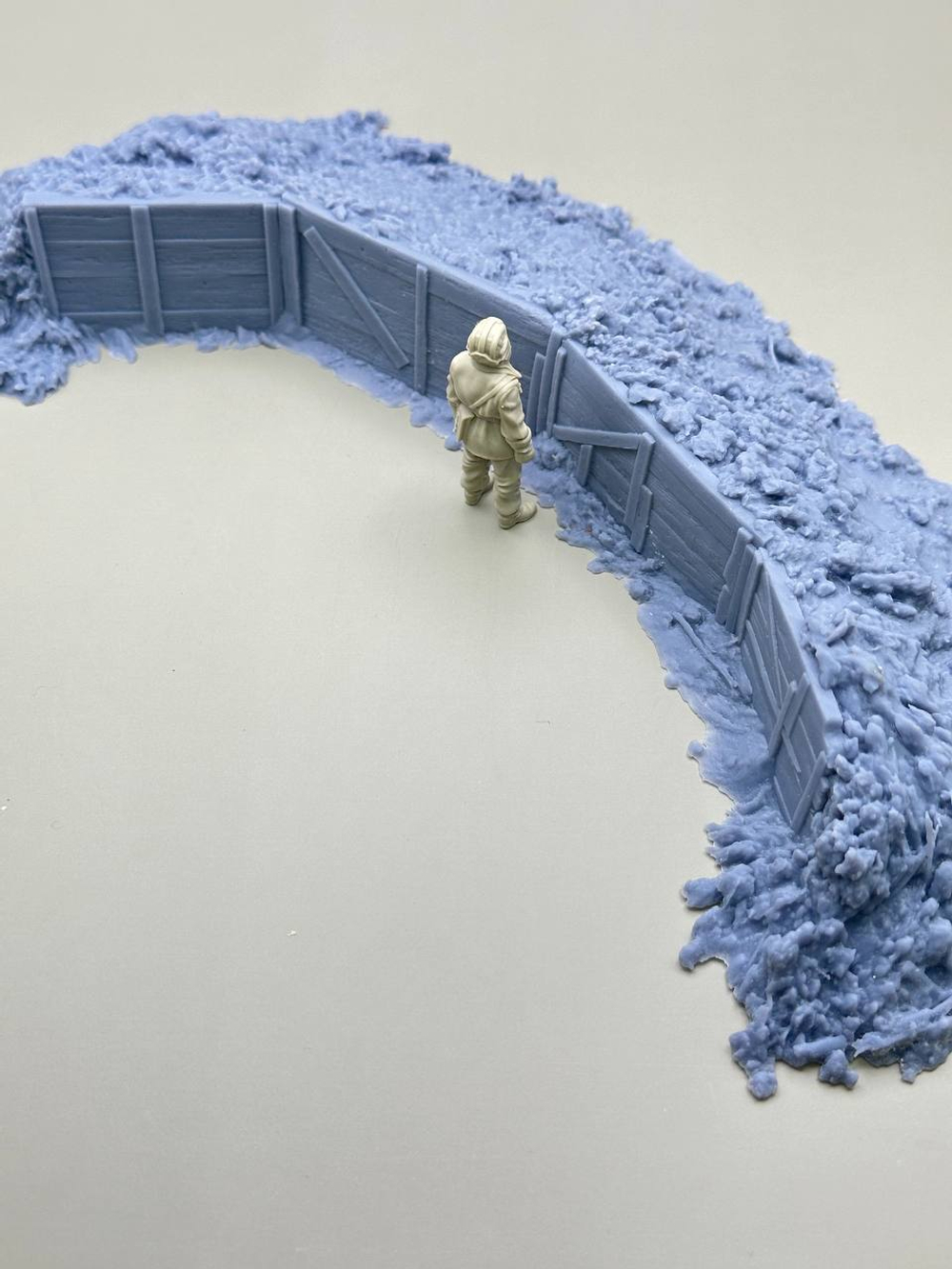 Окоп траншея для диорам и макетов, 1:35